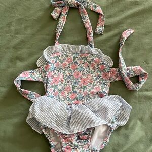 Floral Baby Swimsuit